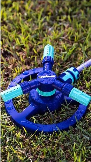 ASPERSOR ROTATIVO 3 SAIDAS P/ENGATE RAPIDO